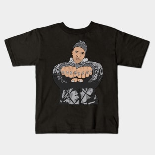 MOBB DEEP PRODIGY " Showing Double Punch " DAWRING Kids T-Shirt